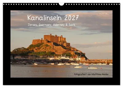 Produktbild von Kanalinseln 2027 (Wandkalender 2027 DIN A3 quer), CALVENDO Monatskalender