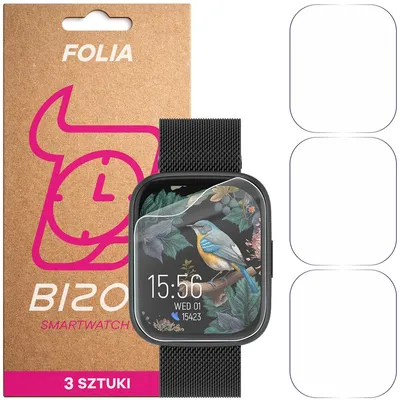Produktbild von Schutzfolie für den Bildschirm für Forever ForeVigo 4, Bizon Watch HydroFlex, 3 Stück
