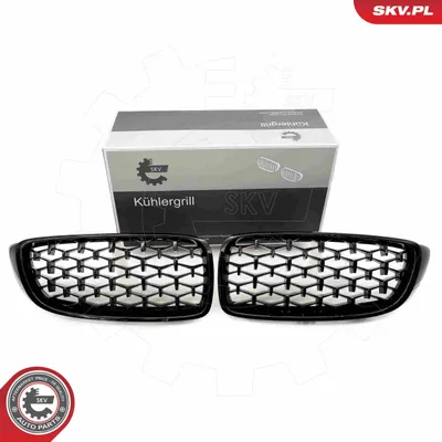 Immagine prodotto di Griglia del radiatore BMW 4 F32 nero lucido diamantato
