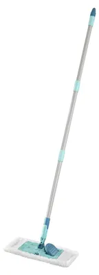 Image de LEIFHEIT 55517 LEIFHEIT Staubwischer SUPERDUSTER Floor grau, türkis, weiß Kunststoff 39,0 cm breit