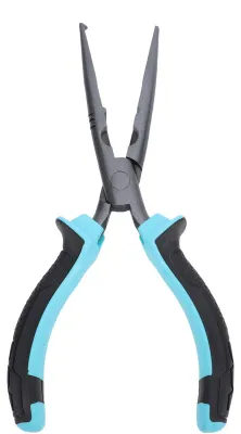 Produktbild von 9-Zoll-Angelzange aus Kohlenstoffstahl mit Spitzzange zum Schneiden von Angelschnüren, Entfernen von Angelhaken und Crimpen von Sprengringen