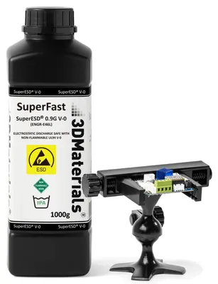 3D-Druckharz ESD 0,9 GPa V-0, 1000 g, schwarz