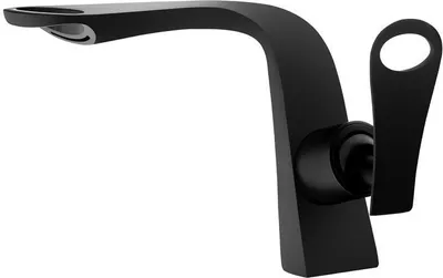 Produktbild von S-1143B Schwarze Waschtischarmatur