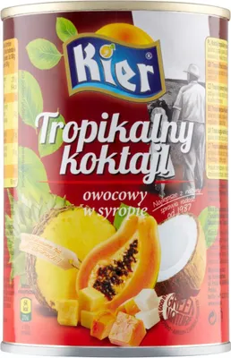 Zdjęcie produktu dla Kier Tropikalny koktajl owocowy w syropie 425 g