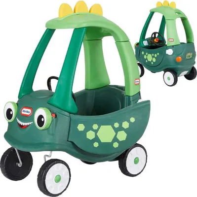 Immagine prodotto di Little Tikes | JeŸdzik Cozy Coupe Dino - 18 mesi+ - Leggero - Con clacson - Struttura robusta