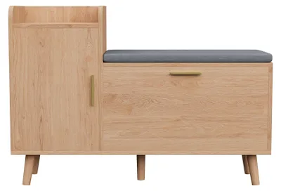 Produktbild von Schuhbank - Schuhschrank - Schuhregal - Sitzbank - Aufbewahrungsbank - Mit 3 Schubladen