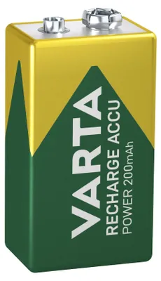 Image de Batterie VARTA 9V, bloc rechargeable, 1 pièce, Recharge Accu Power