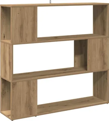 Obrázok produktu pre vidaXL Regál na knihy/rozdeľovač izieb Artisan dub 100x24x94 cm