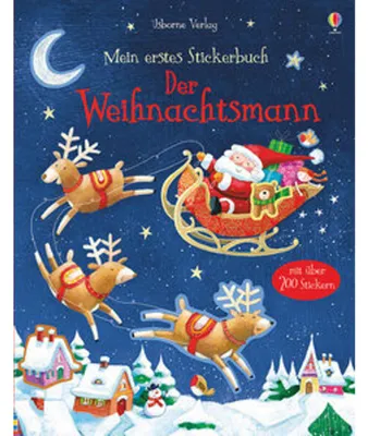 Produktbild von Mein erstes Stickerbuch: Der Weihnachtsmann