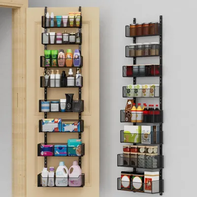Immagine prodotto di Organizzatore sopraporta a 8 ripiani, colore nero