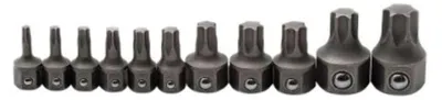 Produktbild von 11-teiliges Torx-Einsatzbit-Set für Schraubenschlüssel