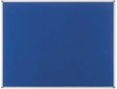Produktbild von Nobo Textiltafel Elipse 90 x 120 Blau, Feste Pinnwand, Blau, 1200 mm, 900 mm, 932 mm, 1312 mm