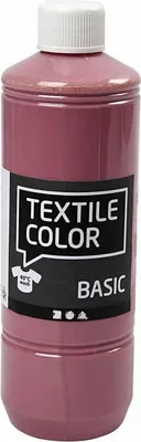 Image de Colorant textile, 500 ml, rose foncé
