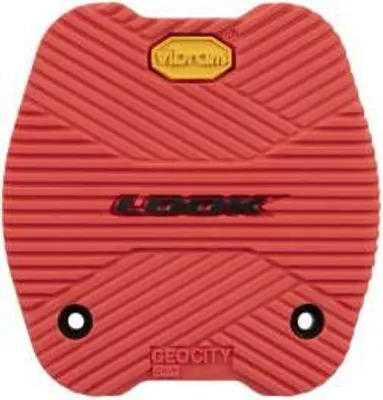 Image de Look City Grip Pads, lot de 4, rouge - revêtements antidérapants pour pédales Geo City, ei...