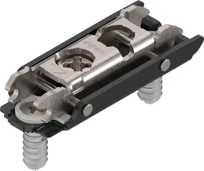 Immagine prodotto di BLUM CLIP ONYX Piastra di montaggio eccentrica diritta, acciaio, EXPANDO, distanza 0 mm