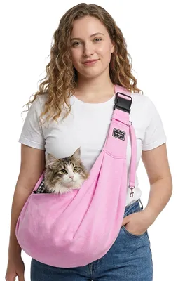 Immagine prodotto di Borsa trasportino per cani e gatti di piccola taglia, leggera e pratica