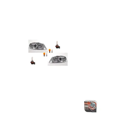 Produktbild von Johns, Scheinwerfer + Osram Night Breaker Laser passend für VW Touareg 7L 02-06 Satz L R 7L6941017BF 7L6941018BF
