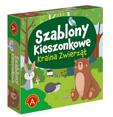 Zdjęcie produktu dla szablony kieszonkowe - Kraina Zwierząt
