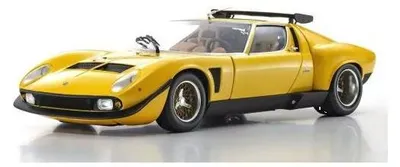 Produktbild von Kyosho KS08319GY, Sportwagen-Modell, Vormontiert, 1:18, Lamborghini Miura SVR, Unisex, Metall