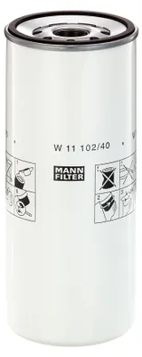Produktbild von Ölfilter MANN-FILTER W 11 102/40 Anschraubfilter