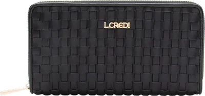 Produktbild von L.CREDI Geldbörse Radka Zip Around Wallet Black schwarz