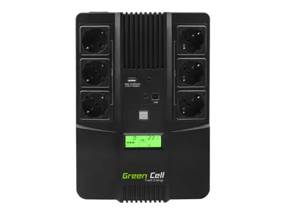 Produktbild von System zasilania awaryjnego Interaktywny UPS Green Cell UPS06 360 W