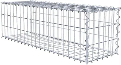 Produktbild von Anbaugabione Typ 2 100 cm x 30 cm x 30 cm (L x H x T), Maschenweite 5 cm x 10 cm, Spirale