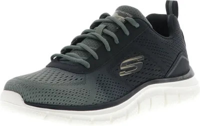 Image de SKECHERS 232399/OLBK Track-Ripkent Baskets pour hommes Chaussures de sport bas de gamme olive/noir, Taille:42, Couleur:Olive