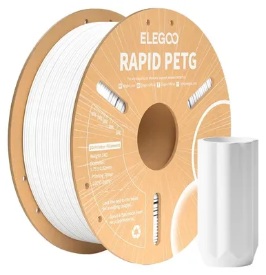 Produktbild von ELEGOO Rapid PETG Filament (Weiß)