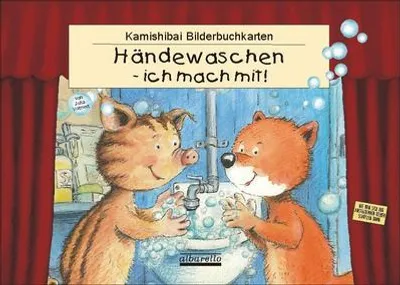 Obrázek produktu pro HÄNDEWASCHEN - ICH MACH MIT! 11 Kamishibai-Bilderbuchkarten