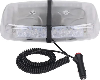 Produktbild von Blitzlicht-Warnleuchte, 12 V DC, LED-Blinkerleiste mit Magnetfuß für Auto und Yacht