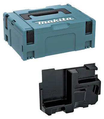 Produktbild von Koffer MAKITA MAKPAC 2 + Tiefziehteil DBO180 (837809-5)