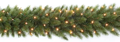 Produktbild von Edelman Triumph Tree LED Weihnachtsgirlande Forest Frosted 96 LED warmweiss außen 270 cm grün