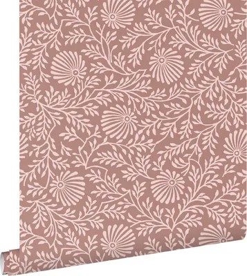 Produktbild von ESTAhome Tapete Blumenmuster Mauve-Violett 50 x 900 cm