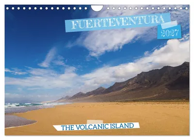 Produktbild von Fuerteventura: Die Vulkaninsel (Wandkalender 2027, DIN A4, Querformat), CALVENDO 12-Monats-Wandkalender