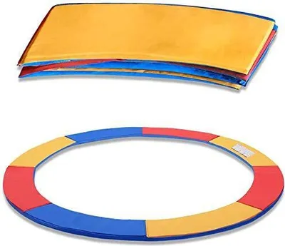 Produktbild von Sessamen-LP kryt pružín na okraje trampolíny, ochrana okrajov odolná voči UV žiareniu, bezpečnostná podložka, trojfarebná, šírka 30 cm, pre trampolínu Ø305 cm