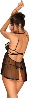 Produktbild von Delishya Open Cup Babydoll - Schwarz