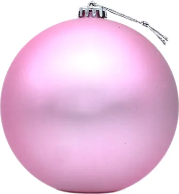 Produktbild von Weihnachts-Kugel XXL Ø 15cm - 1 Stück rosa matt