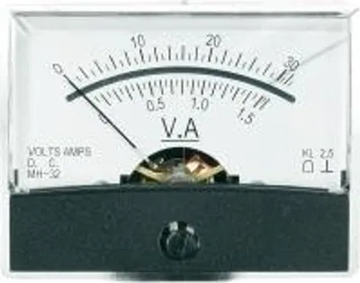 Immagine prodotto di Voltcraft AM-60X46/30V/1.5A/DC Dispositivo di misura incorporato AM-60X46/30V/1.5A/DC Bobina mobile 30 V/1.5 A (AM-60X46/30V/1.5A/DC)