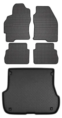 Immagine prodotto di Tappetini gomma SolidPRO + bagagliaio per Ford Mondeo MK1 1992-1996 5 pezzi