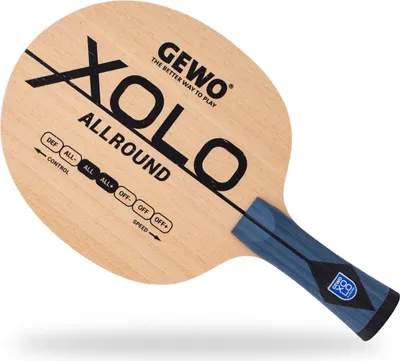 Produktbild von GEWO Tischtennisholz / Xolo ALLround / Konkav / NEU /