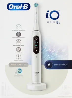 Produktbild von Braun Io Series 8n Elektrische Zahnbürste Durchsichtig Durchsichtig One Size