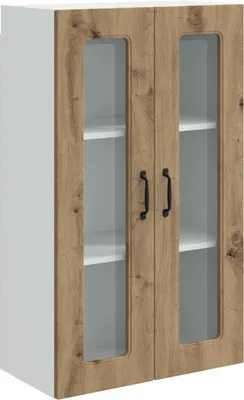 Image de Façade de lave-vaisselle vidaXL Kalmar, chêne Artisan, 60 x 31 x 100 cm