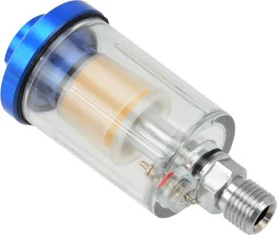 Immagine prodotto di Filtro separatore d'aria per compressore professionale , regolatore aria compressa da 1/4'',0-12 bar per pistola per verniciatura