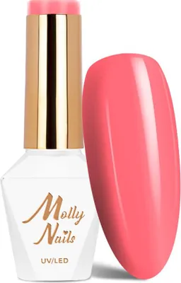 Immagine prodotto di Molly Nails Fancy Fashion Peach Shake HEMA/Di-HEMA-freier Hybrid-Nagellack, 8 g, Nr. 331