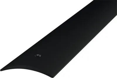 Produktbild von Prinz Übergangsprofil Hart-PVC schwarz gelocht 30 x 1000 mm