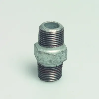 Obrázok produktu pre Dvojitá pozinkovaná vsuvka 1/4 palca x 1/4 palca