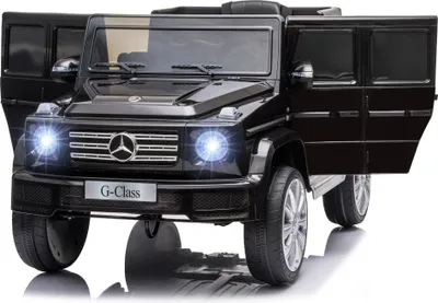 Image de HOMCOM Voiture électrique enfant véhicule Mercedes Benz 12 V avec - télécommande parentale fournie - V. Max. 5 Km/h - effets sonores, lumineux - noir