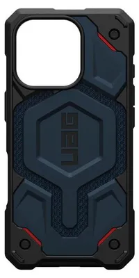 Obrázek produktu pro Urban Armor Gear Monarch Pro Polyamid, Obal, Apple, iPhone 16 Pro, 16 cm (6.3"), Černá, Modrá