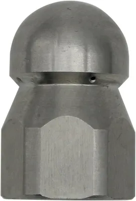 Imagen del producto de Boquillas de alta presión de acero inoxidable, de 1/2", 1/4", 3/8" y 1/8", con una presión de 250 bar, para la limpieza de inodoros